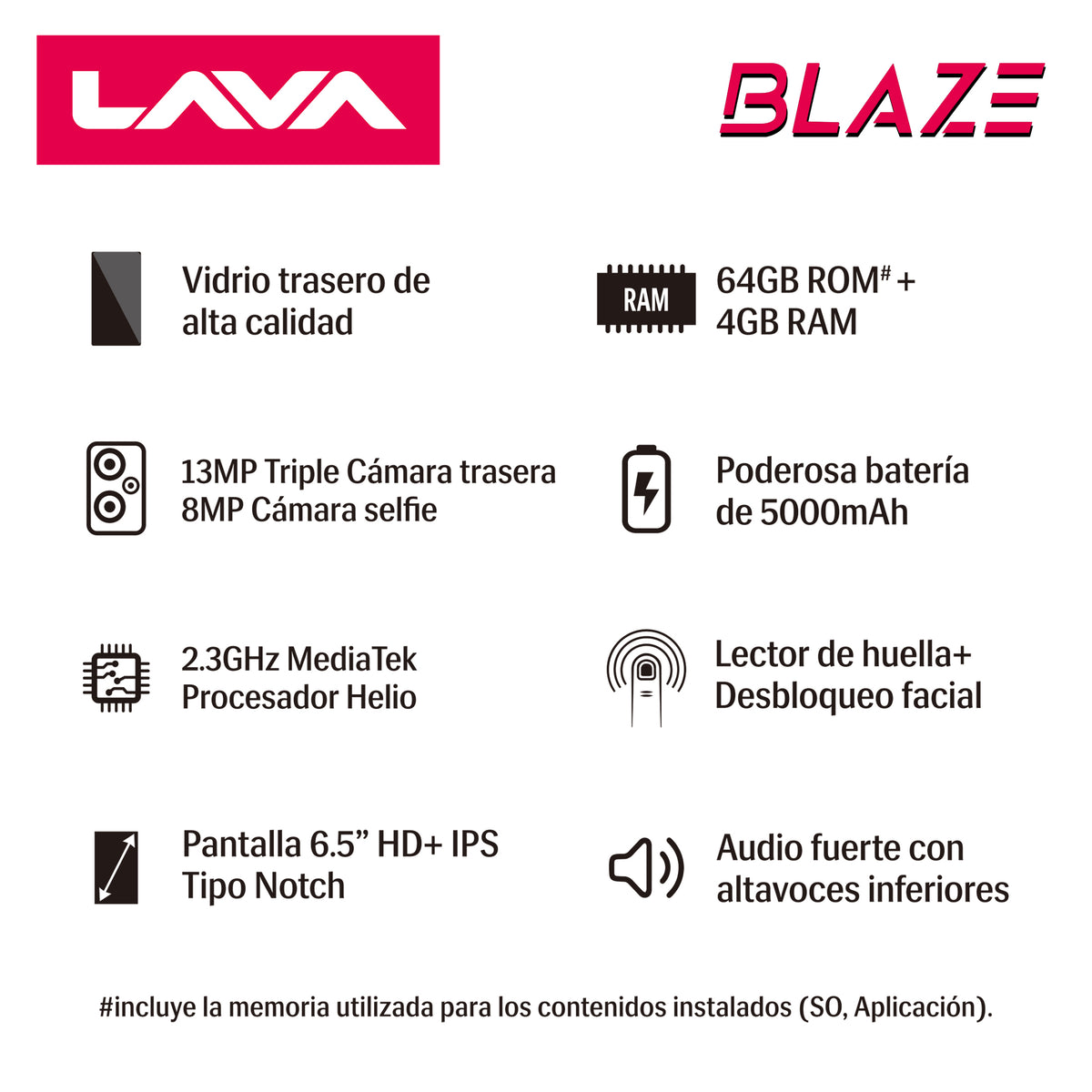 Bmobile Lava Blaze + Chip