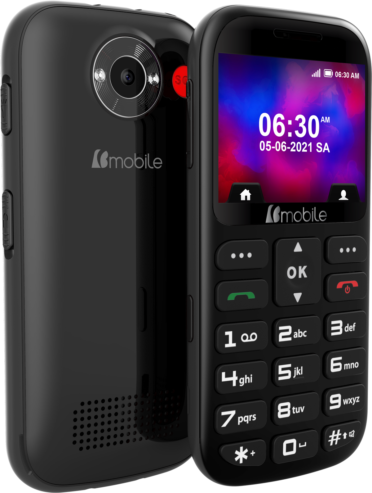 Bmobile BS30 Senior Citizen Cell Phone + SIM Card
