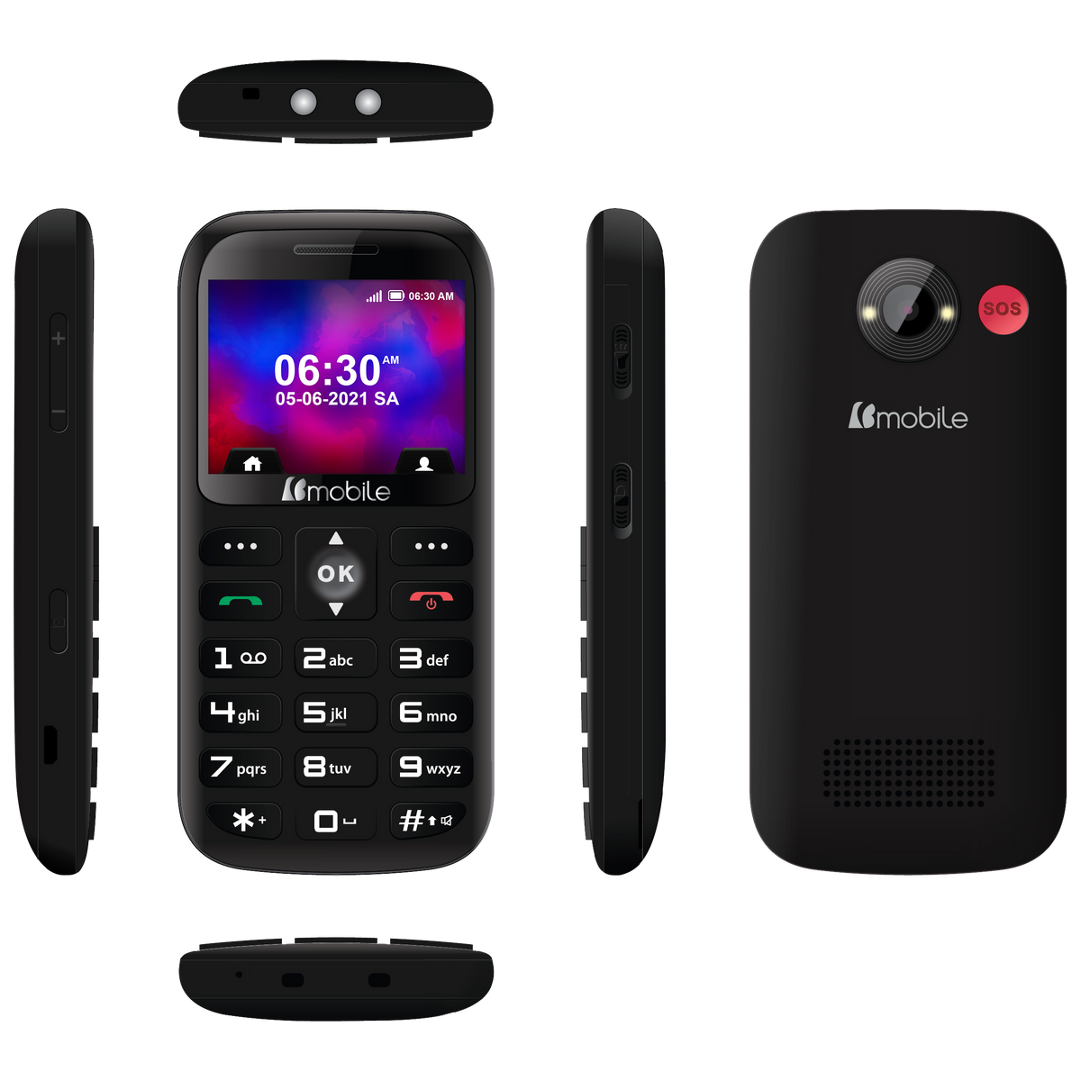 Bmobile BS30 Senior Citizen Cell Phone + SIM Card
